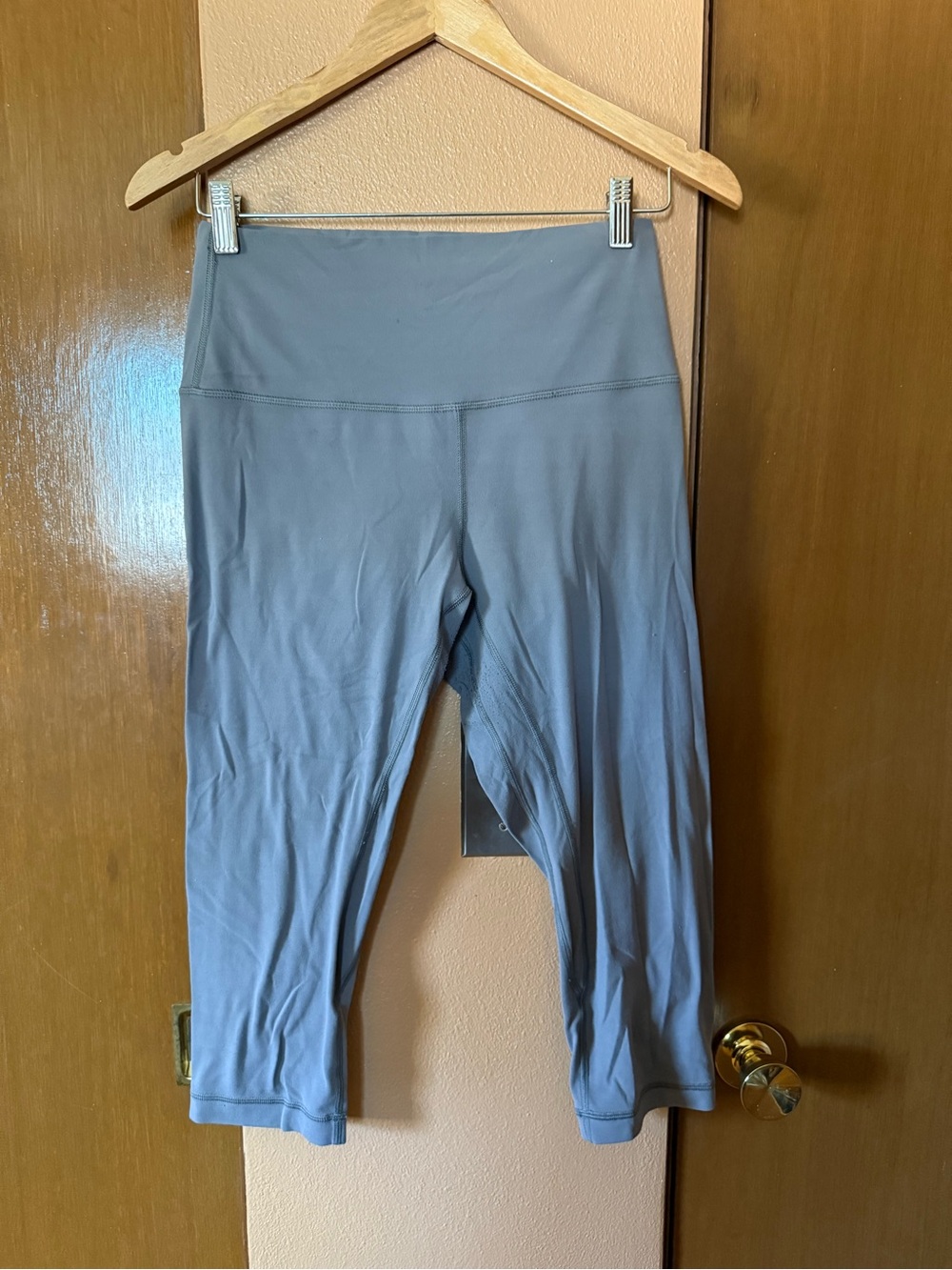lululemon athletica High-Rise Cropped Leggings in Slate Blue